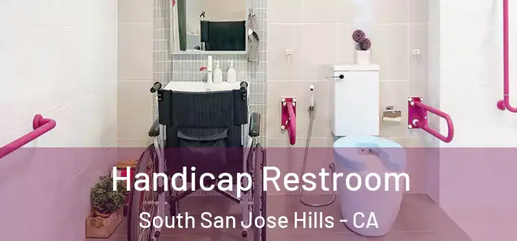 Handicap Restroom South San Jose Hills - CA